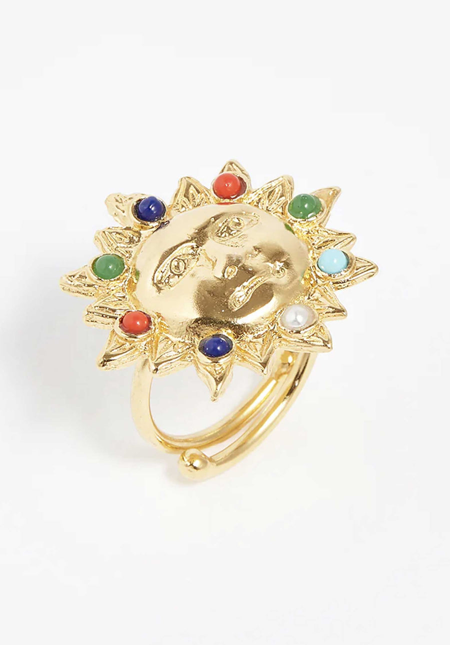 Ring Treasures Sun Gold-Multi