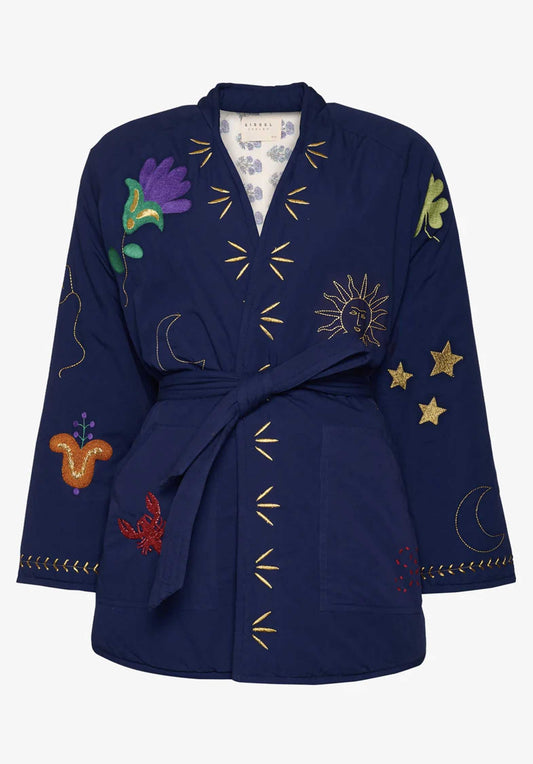 Kimono Lala Navy-Blazer