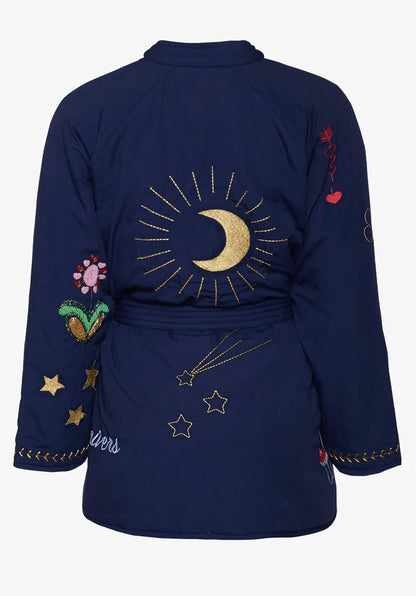 Kimono Lala Navy-Blazer