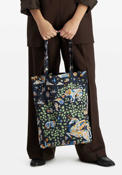 Tote Bag Pm18shl24 Navy