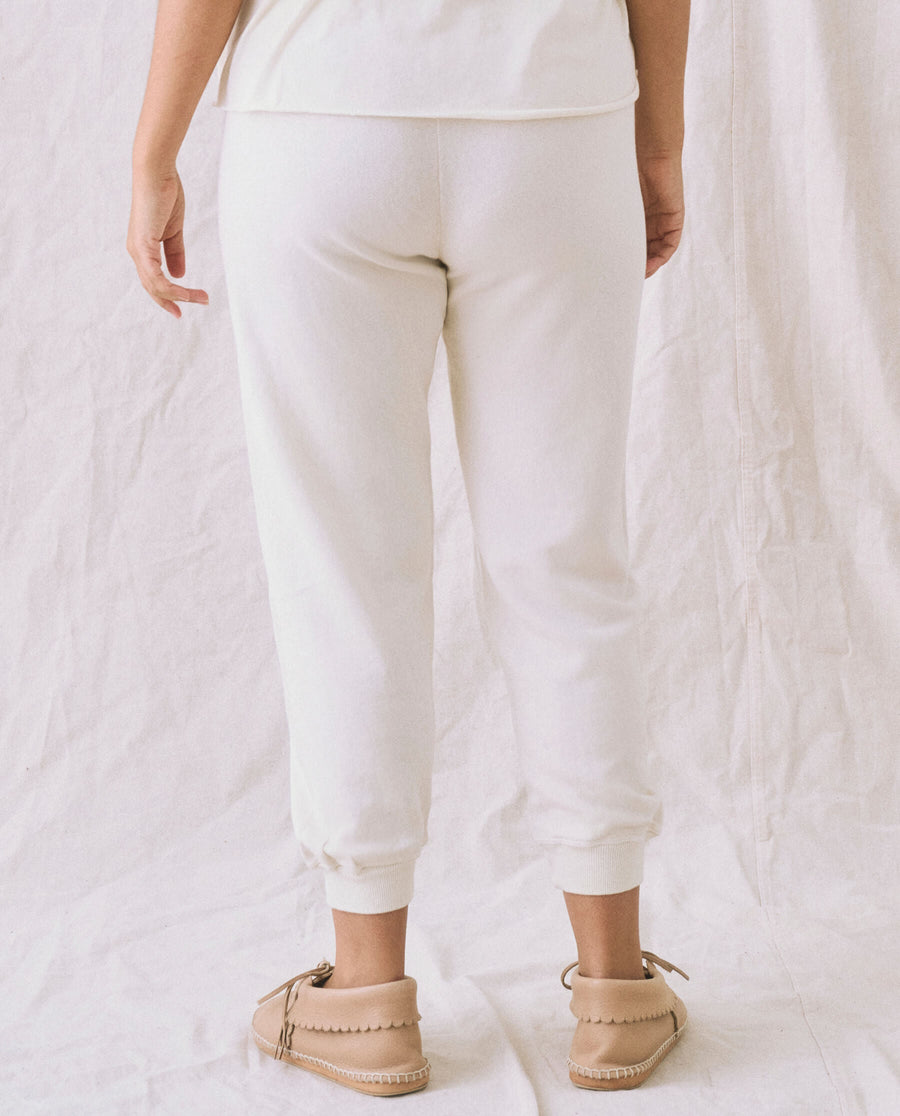 Pants B590085 Washed-White