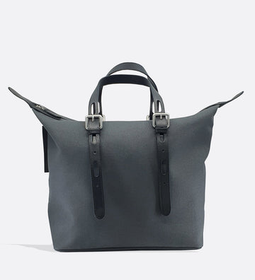 Tote Bag Double Twill Xl Charbon-Ardent