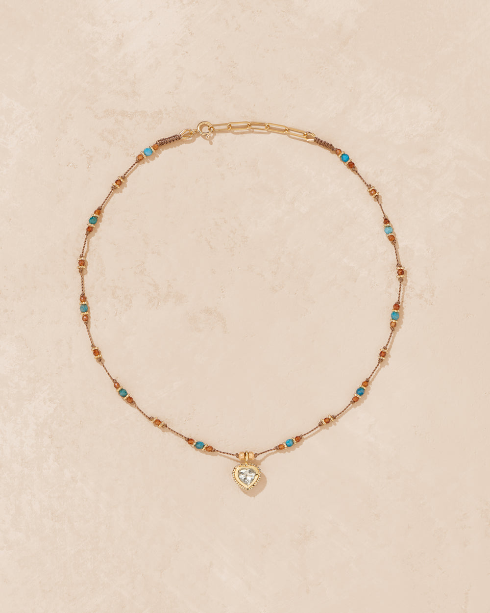 Necklace Gini P Collier Apatite