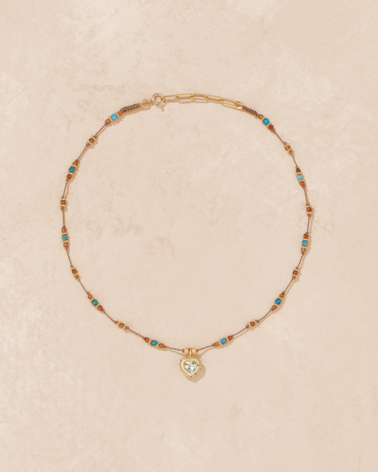 Necklace Gini P Collier Apatite