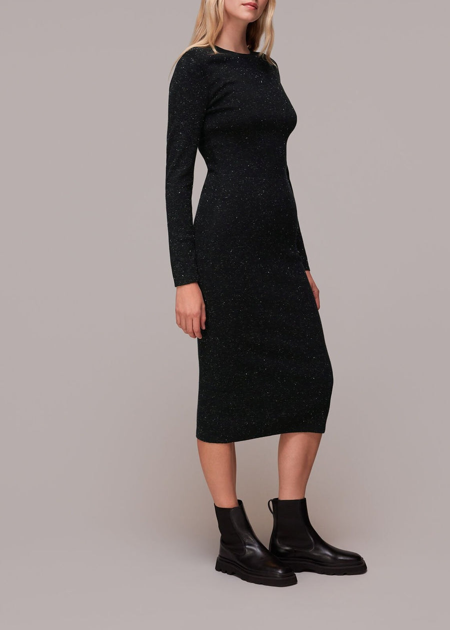 Annie Sparkle Knit Dress 35677 Black