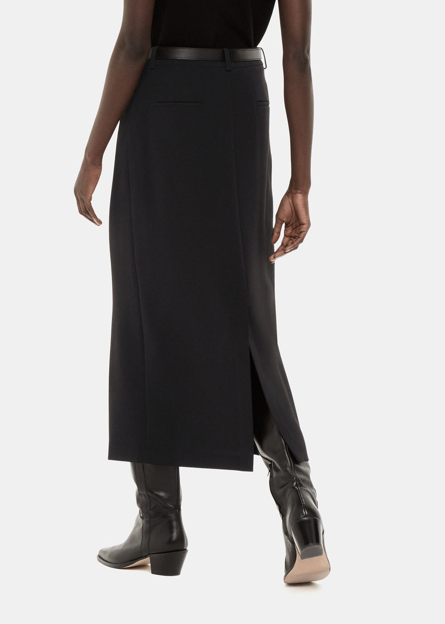 Abigail Tailored Midi Skirt 38095 Black