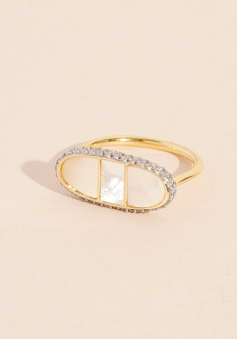 Ring Izy 1 Ring Mother-Of-Pearl