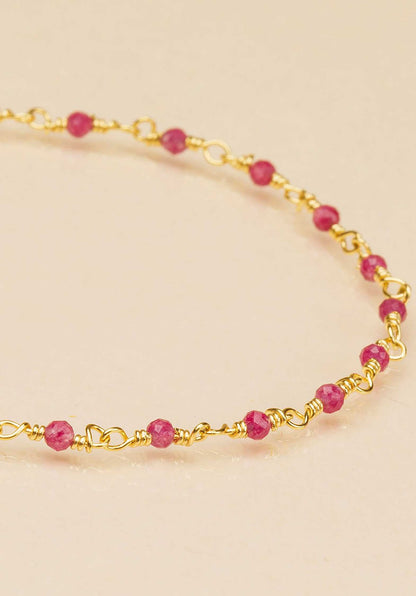 Bracelet Brifr Framboise