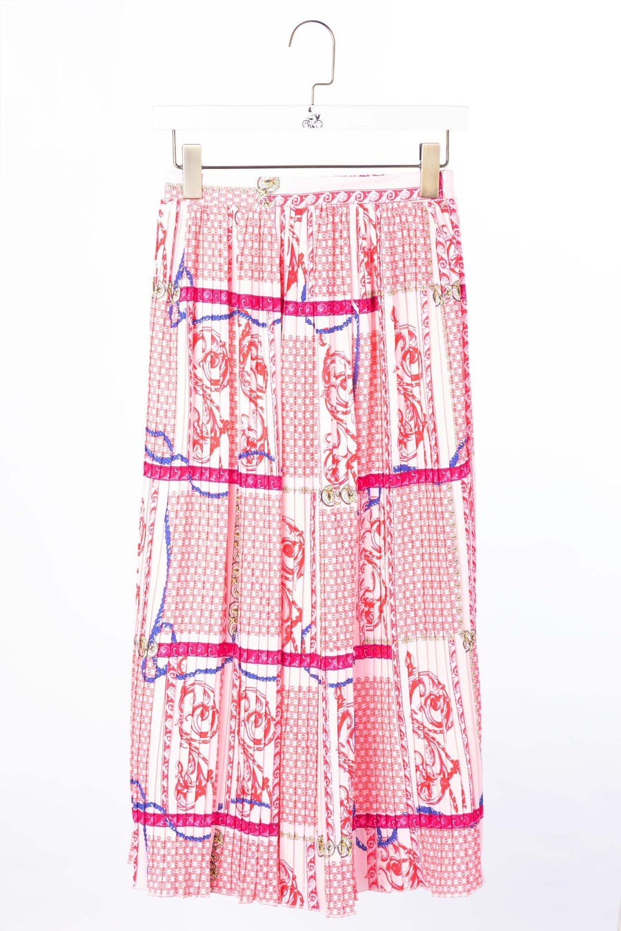 Pleated Skirt With Print