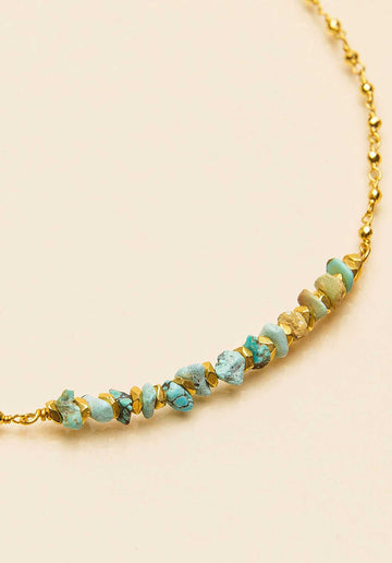 Necklace  2cat Turquoise
