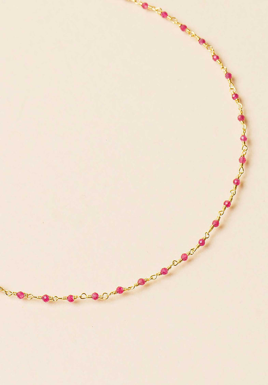 Necklace  Cifr Framboise