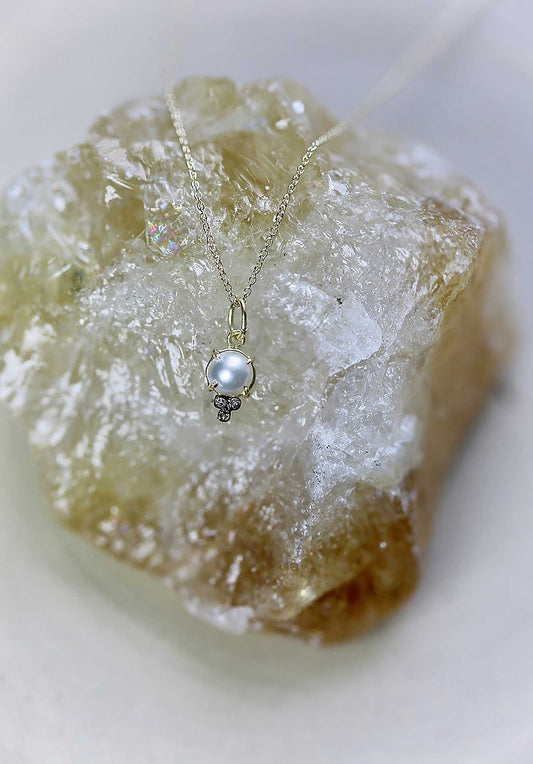 Necklace Doddie Gold-14k-Pearl