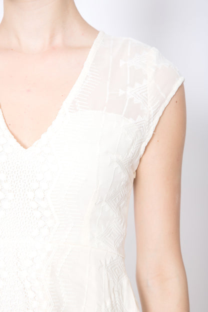 V-neck Lace Dress