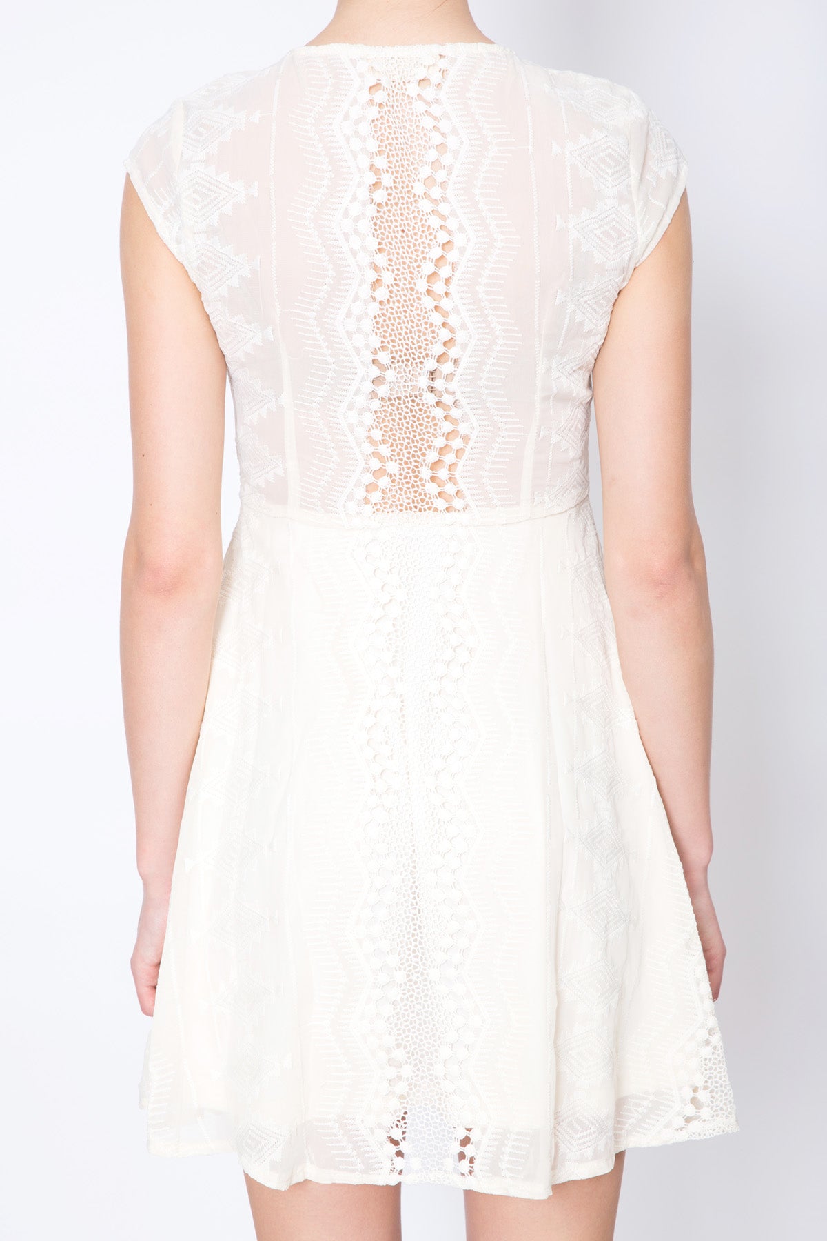 V-neck Lace Dress