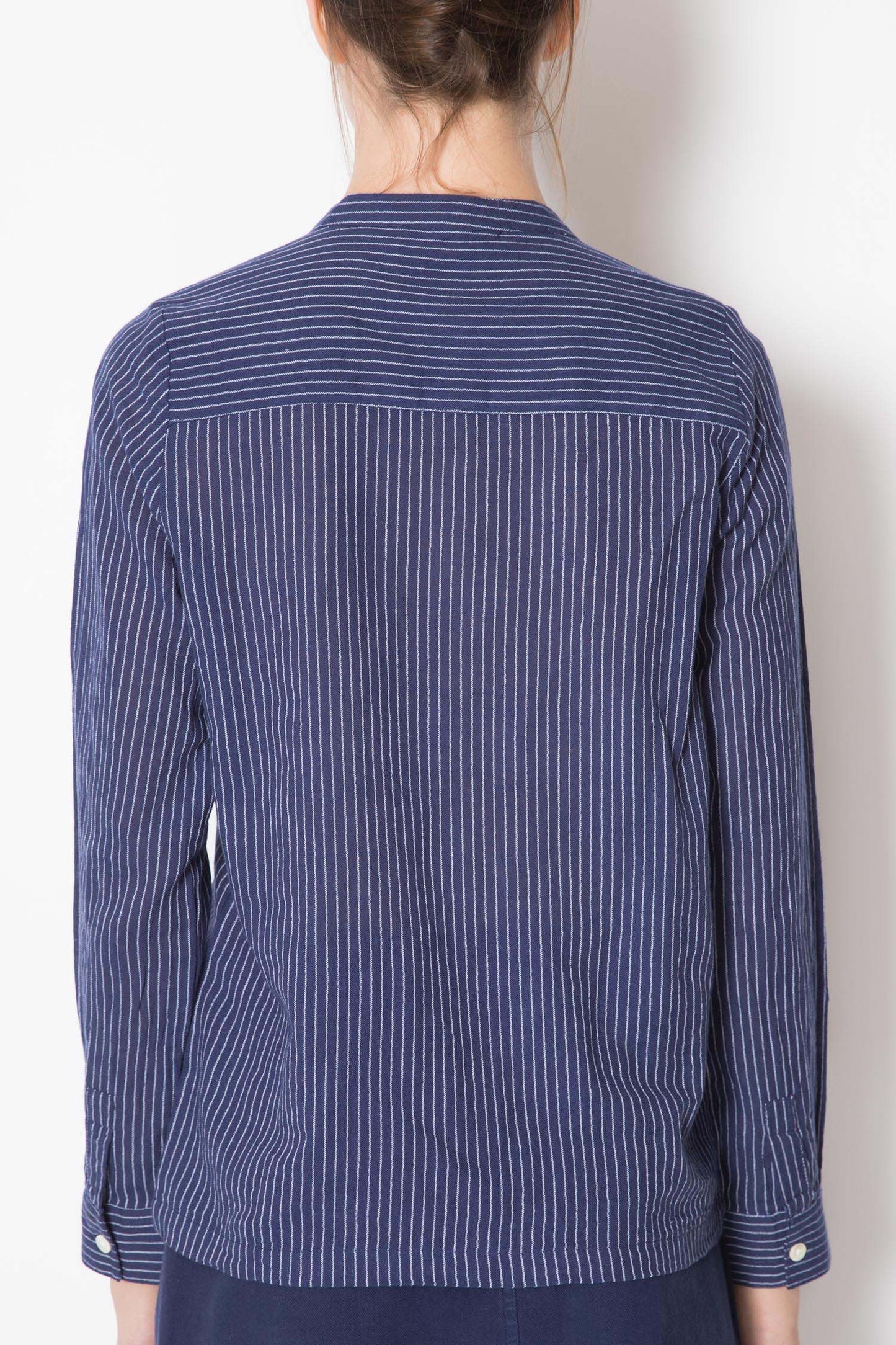 Long-sleeved Striped Shirt