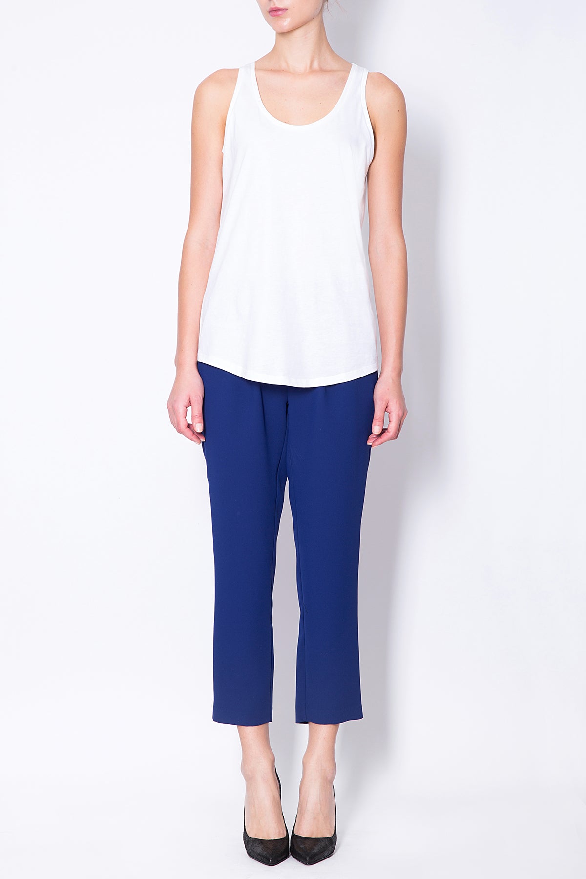 Oversize Cotton Tank Top