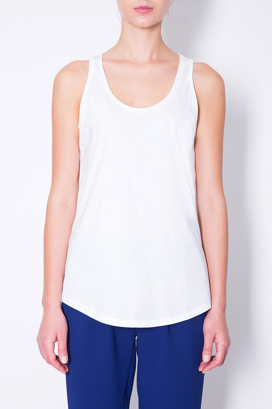 Oversize Cotton Tank Top