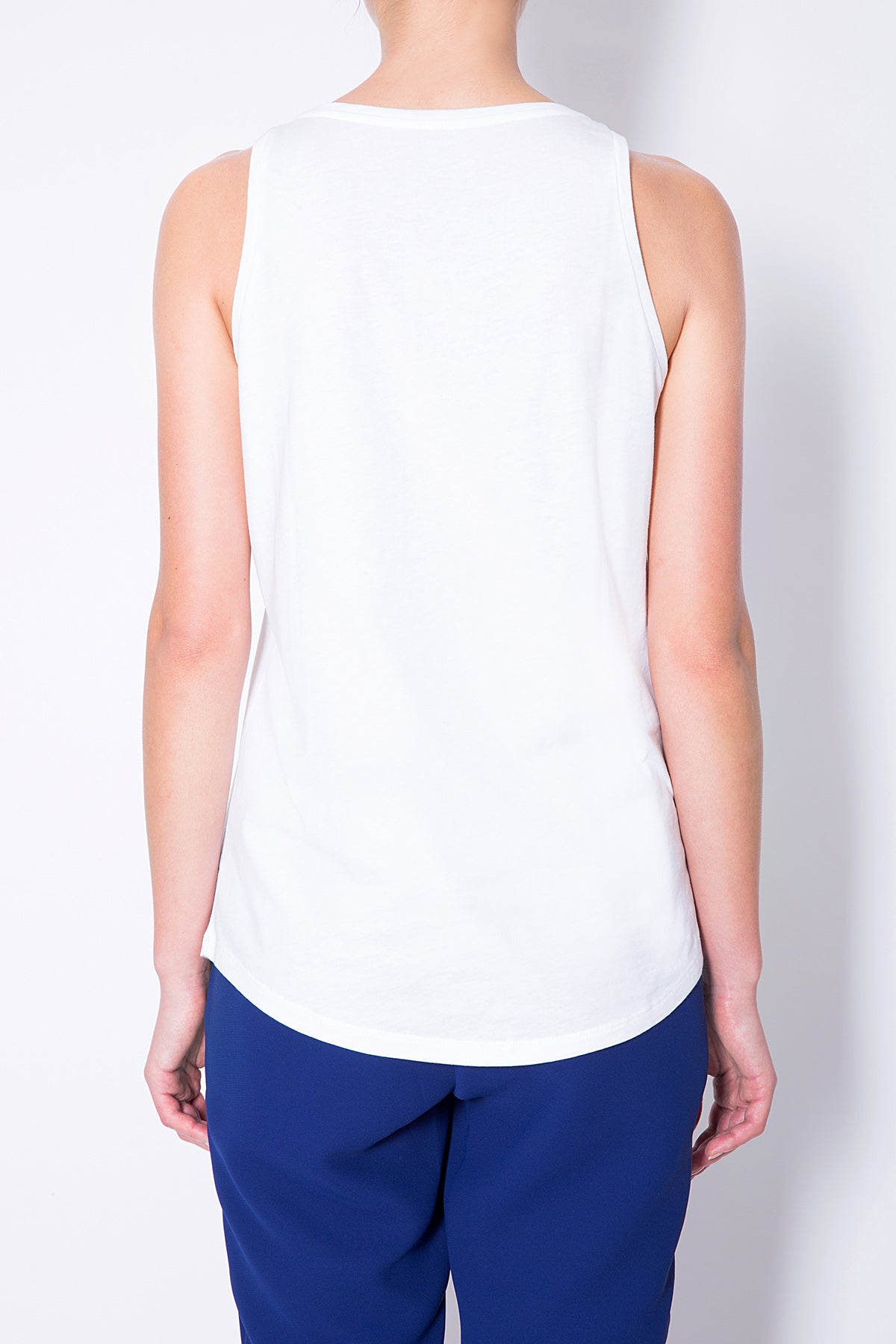 Oversize Cotton Tank Top