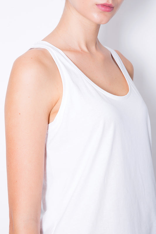 Oversize Cotton Tank Top