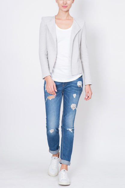 Enlarged Lapel Pattern Jacket