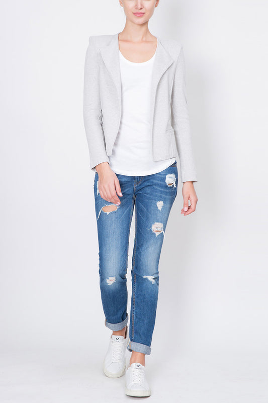 Enlarged Lapel Pattern Jacket