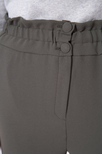 High Waist Tampered Pants