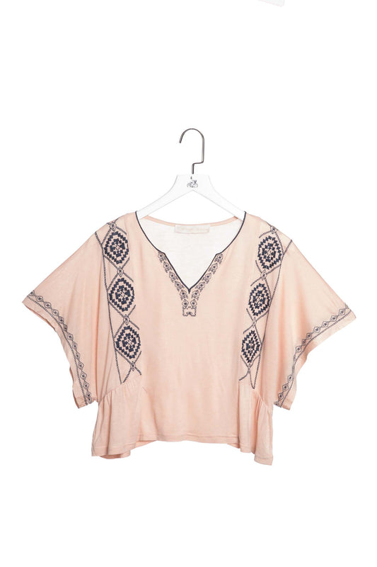 Drop-sleeve Peasant Blouse