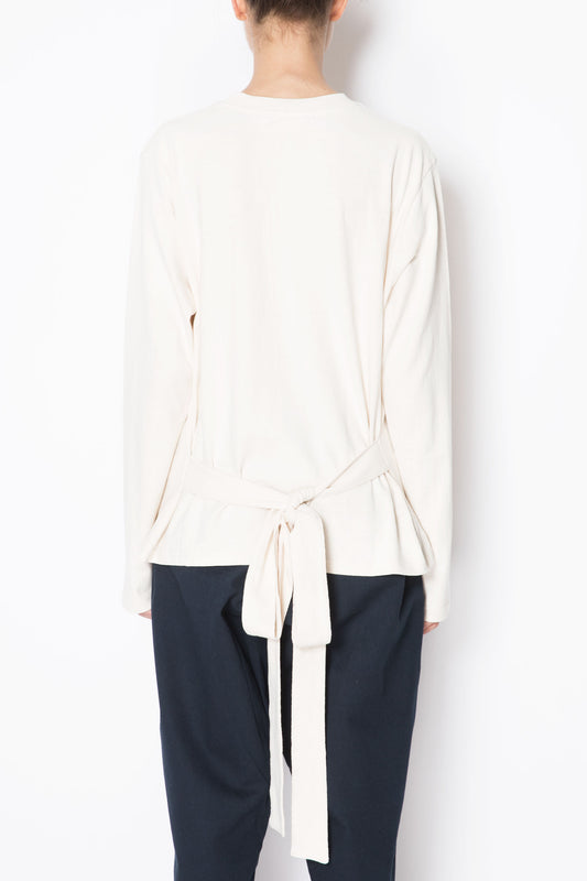 Long-sleeved Tied Tunic