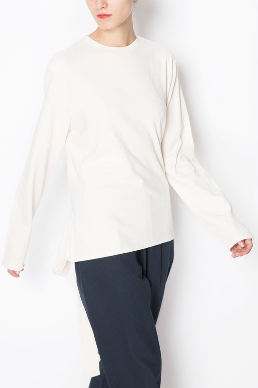 Long-sleeved Tied Tunic