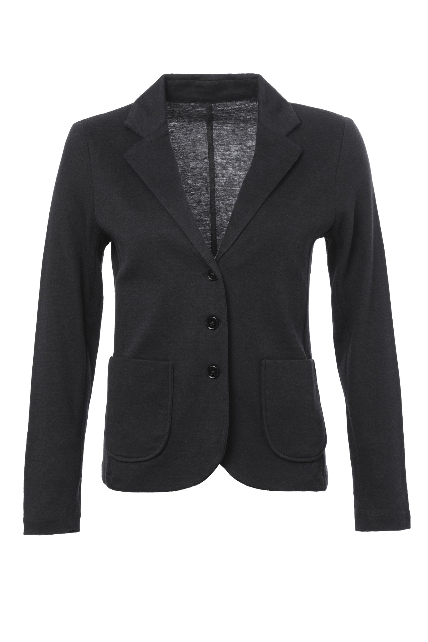Knitted Blazer Jacket In Cotton And Cashmere Blend