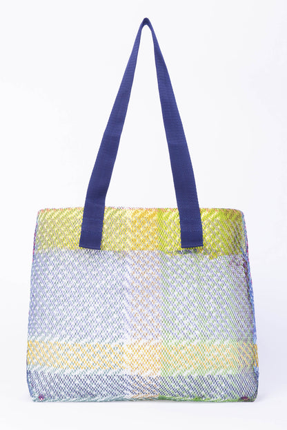 Mesh Tote Bag With Drawstring