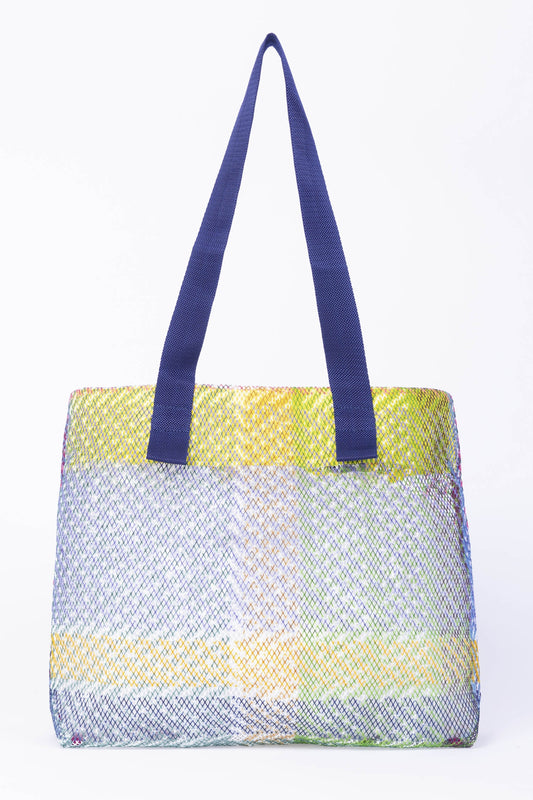Mesh Tote Bag With Drawstring