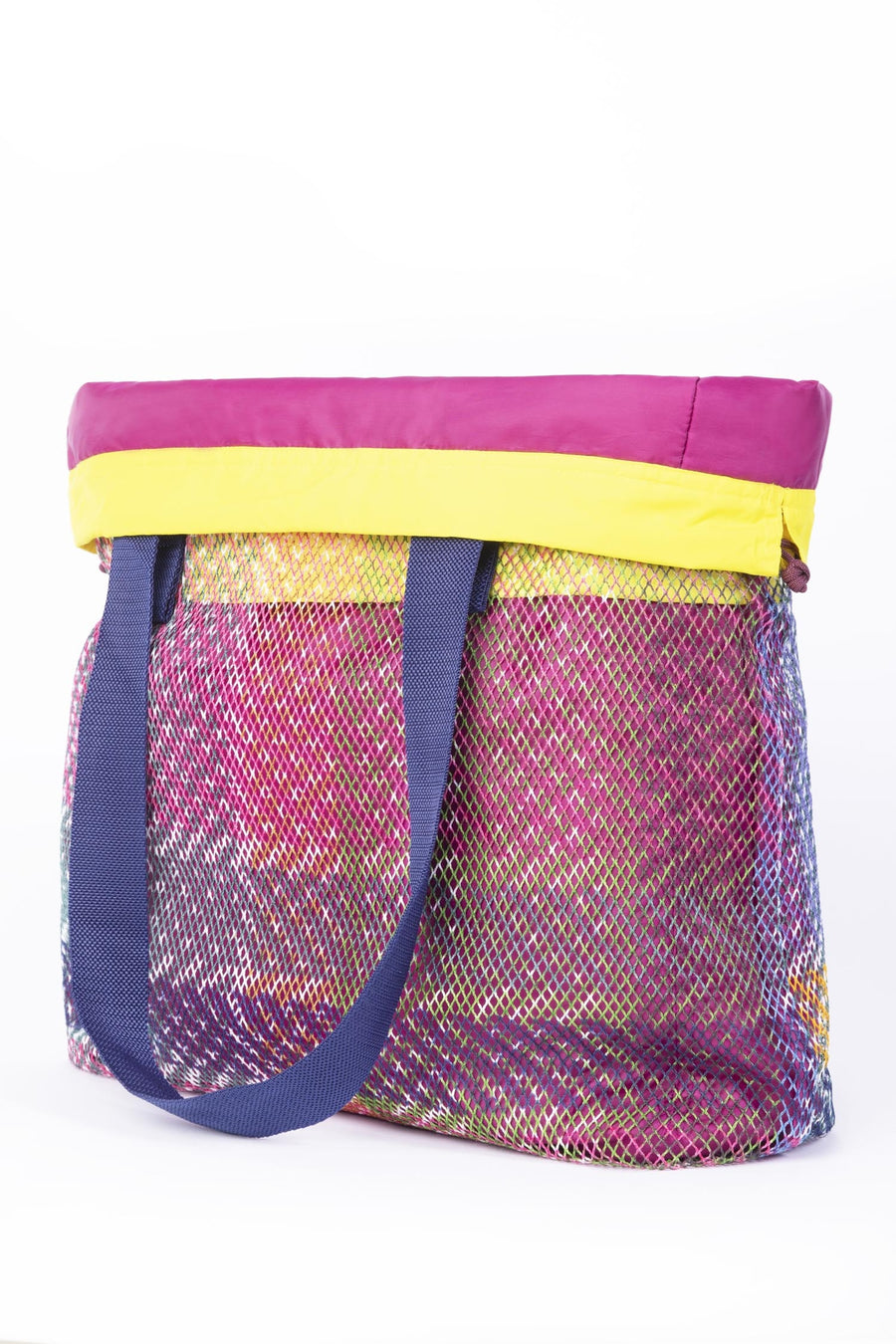 Mesh Tote Bag With Drawstring