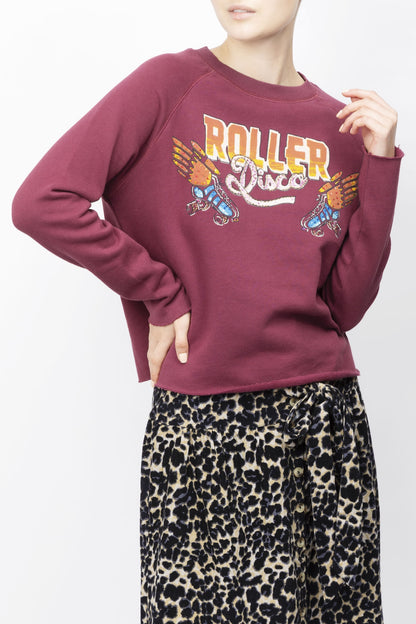 Graphic Printed Cotton Sweatshirt