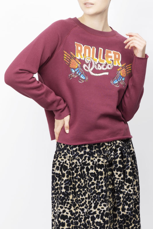 Graphic Printed Cotton Sweatshirt