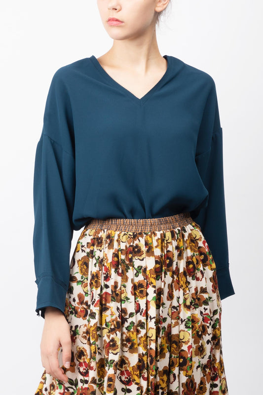 V-neck Blouse