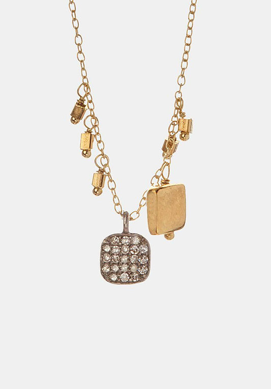 Necklace Mimi Argent-Dore-Or