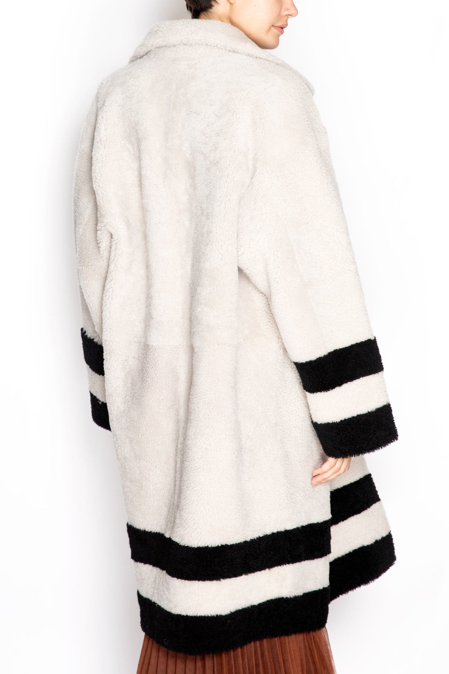 Double Breasted Fur Coat
