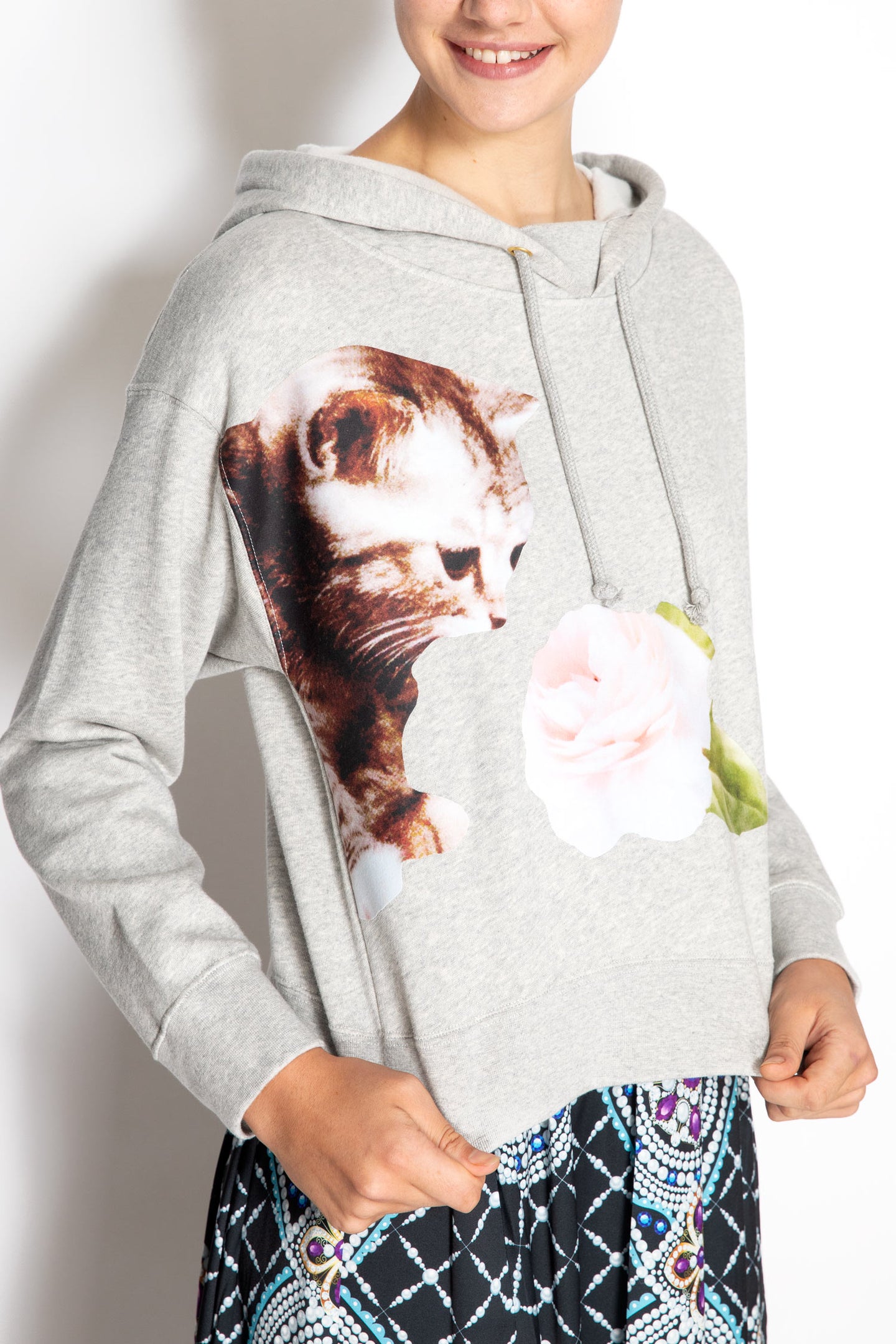 Rose Cat Sweater