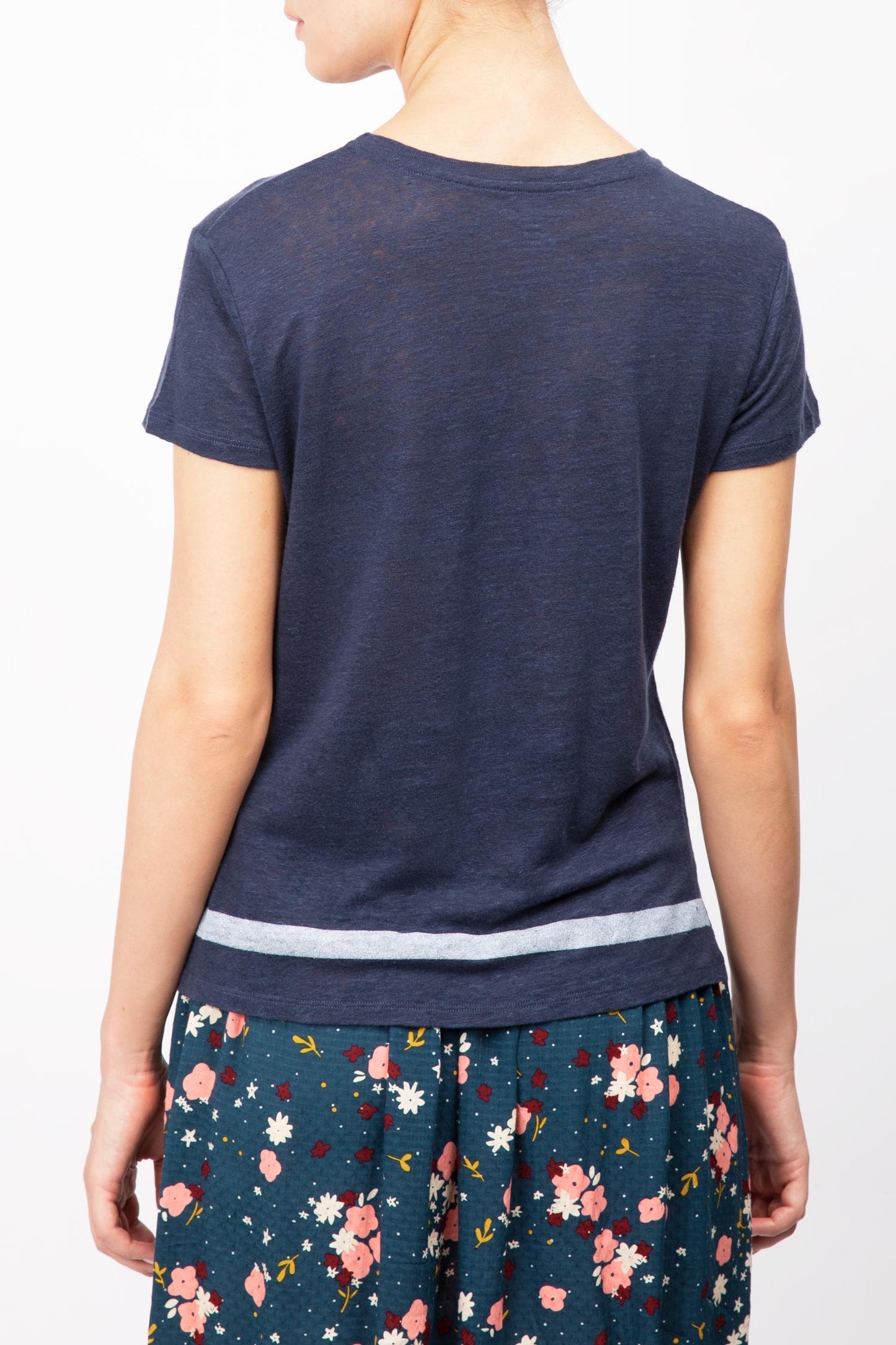 Striped Linen T-shirt