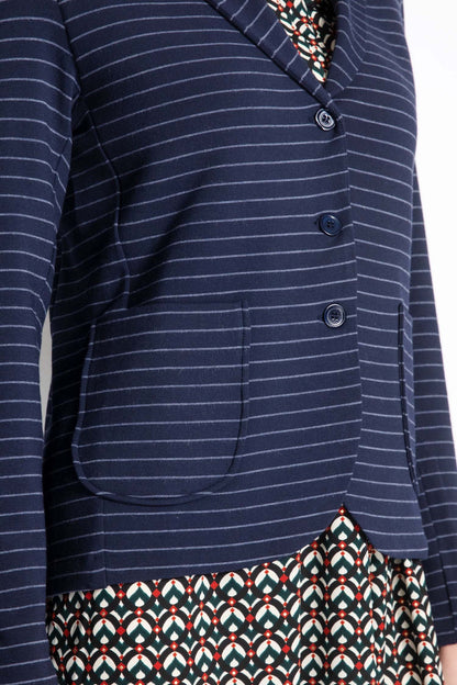 Striped Blazer