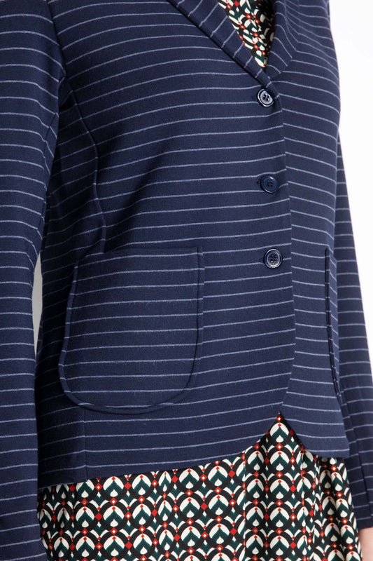 Striped Blazer