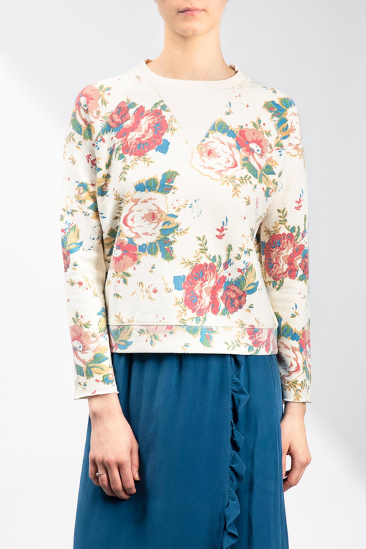 Floral Printed Sweatshirt