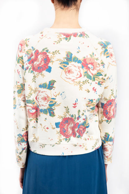 Floral Printed Sweatshirt