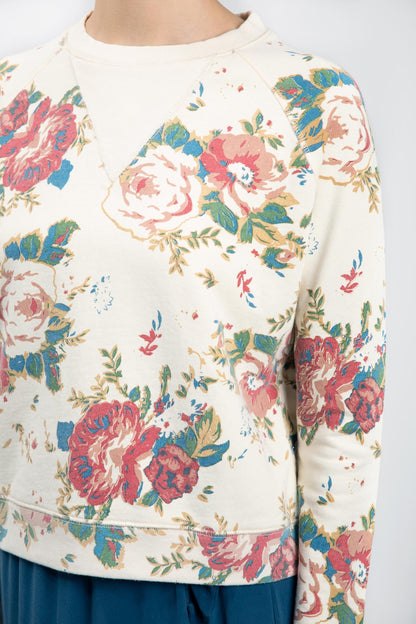 Floral Printed Sweatshirt