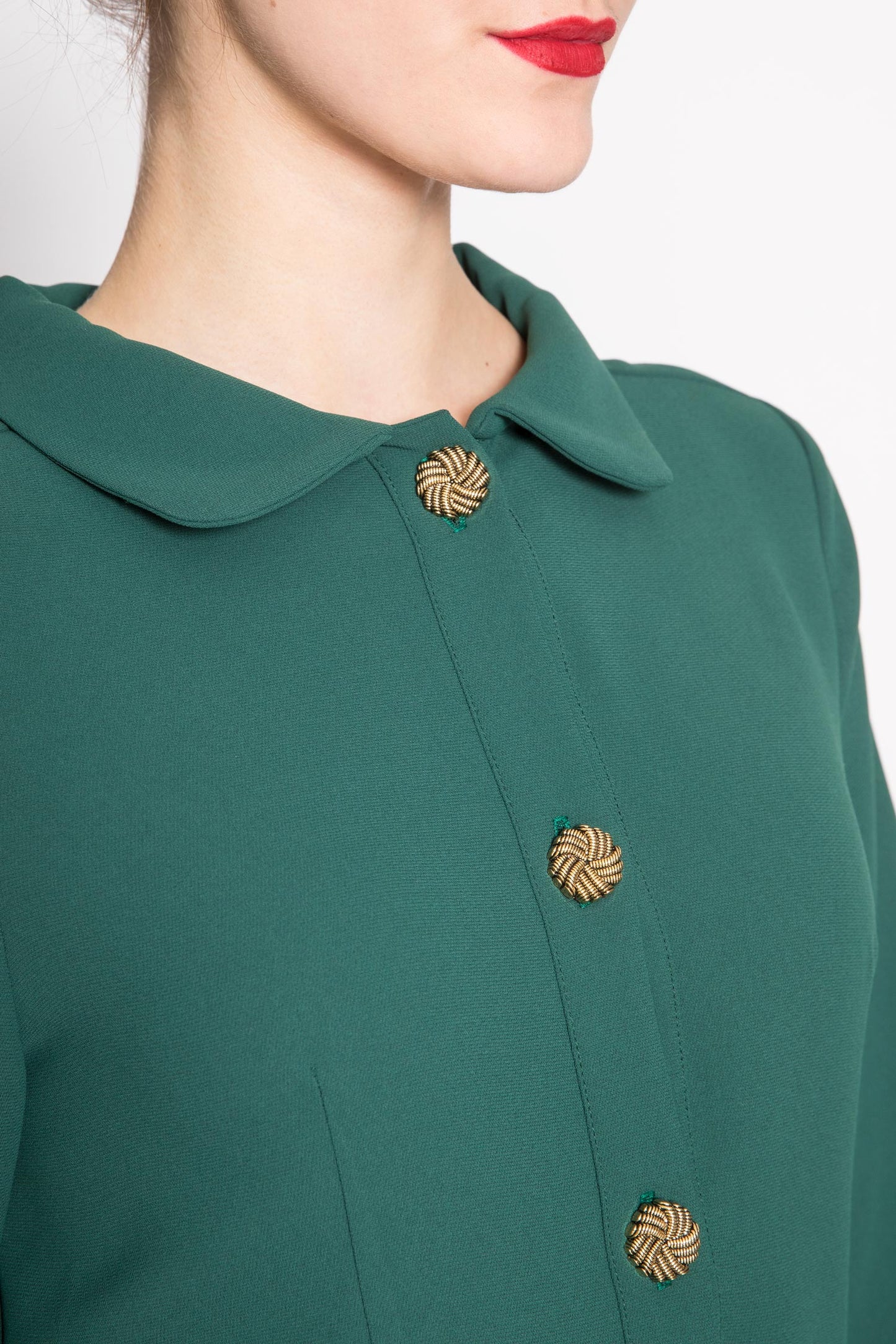 Long-sleeved Fitted Dress