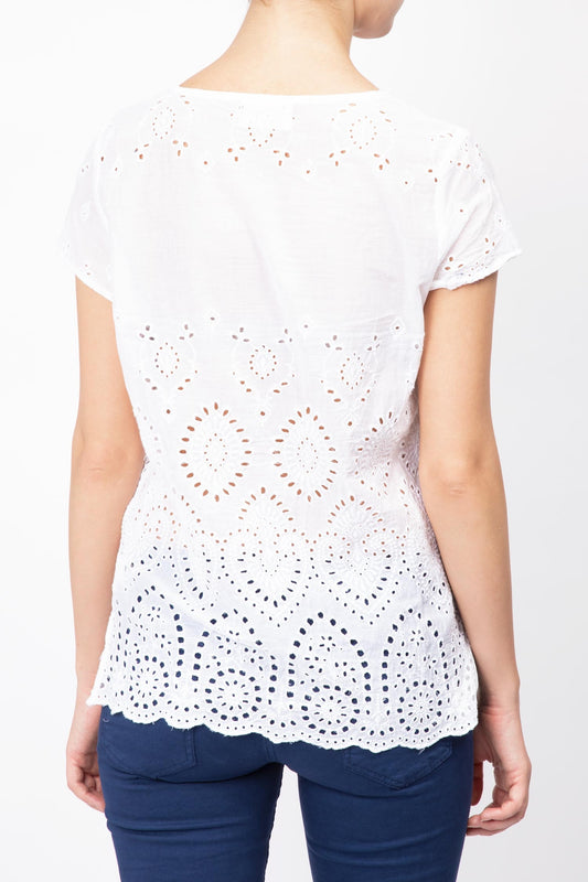 V-neck Lace Top