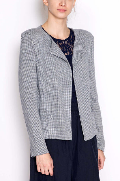 Enlarged Lapel Pattern Jacket