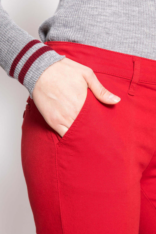 Low Rise Calf-length Pants