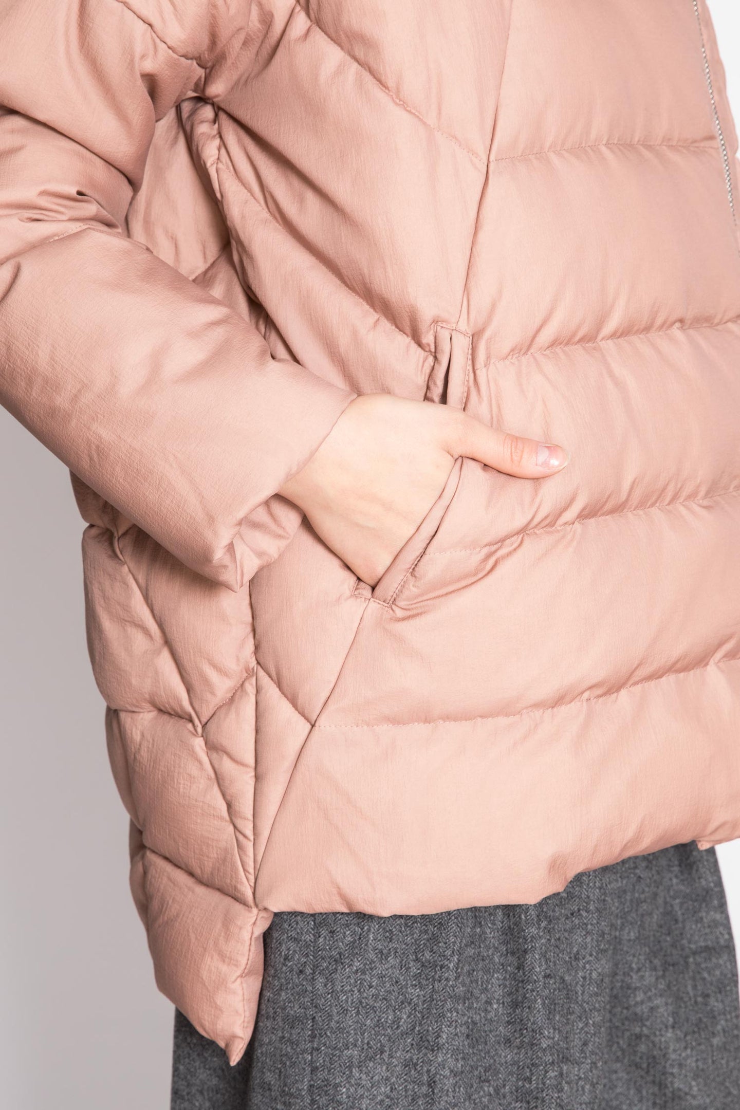Quilted Ribbed Jacket